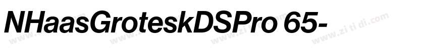 NHaasGroteskDSPro 65字体转换 NHaasGroteskDSPro 65字体转换